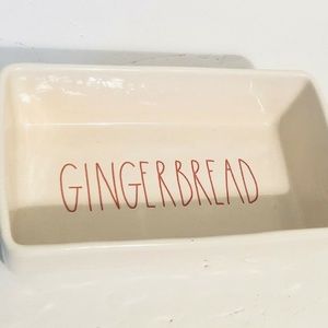 New Rae Dunn Gingerbread Baking Dish Christmas